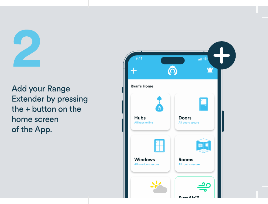 Step 2 – Add your Range Extender in the Kubu app