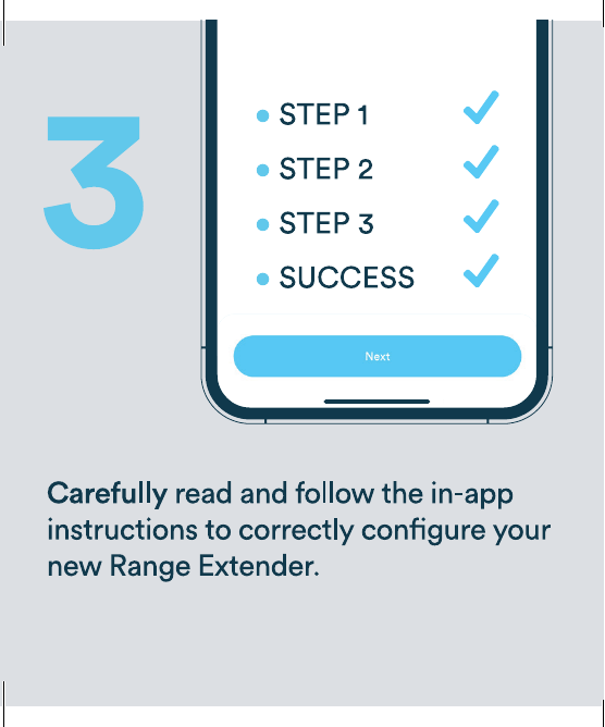 Step 3 – Follow the in-app instructions
